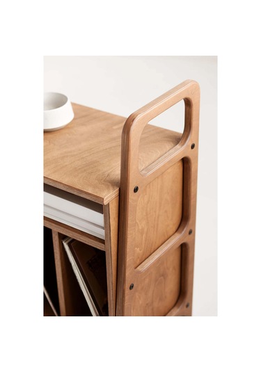 Woodesk Scala, Ahşap, Konsol Ve Raf Sistemi, 190x90, Tik Renk