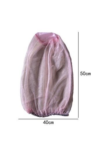 Suntek 2 Adet Kafa Net Mesh Yüksek Görünürlük Evrensel-pembe Pembe