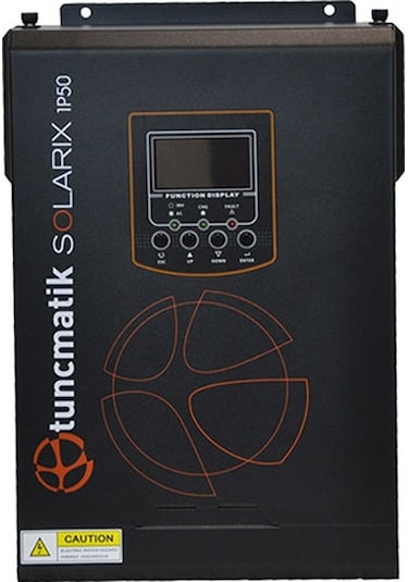Tunçmatik Solarix 1p50 1kw Pwm 50a Şarj Solar Offgrid İnvertör