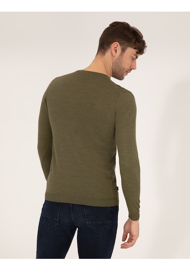 Pierre Cardin Erkek Açık Yeşil Kazak /triko 50257301-vr092 Açık Yeşil