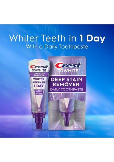 Crest 3dwhite Brilliance Deep Stain Remover Ultra White Diş Macunu 87gr Beyazlık