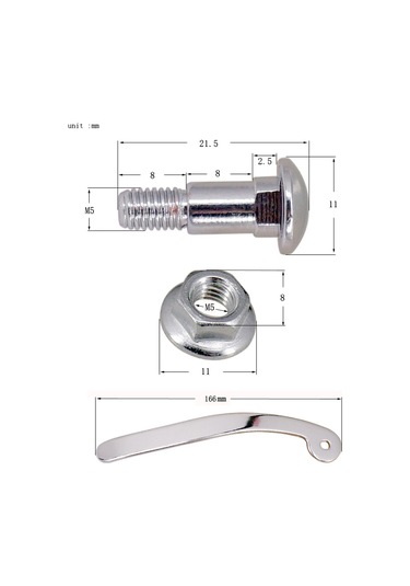 Ruicoo Gibson Bigsby Gitar İçin Titreşim Ve Ses Kontrol Kolu - Altın/gümüş/siyah Seçenekli