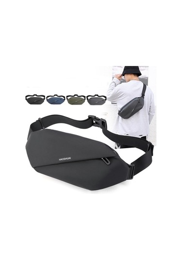 Dancemonkey Erkek Altın Bel Çantası & Çapraz Askılı Çanta Modası Altın