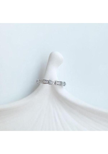 Vip Silver Taşlı Ayarlanabilir Kadın Yüzük Sevgiliye Hediye