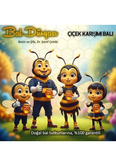 Çiçek Karışımı Balı 450 G