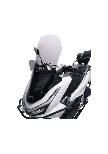 GP Kompozit Honda PCX 125 2025 Uyumlu Ön Tur Camı Füme 79 cm