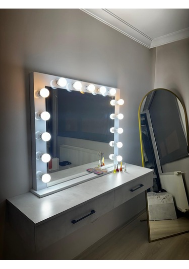 Bulut Dizayn Home Işıklı Solist Makyaj Aynası