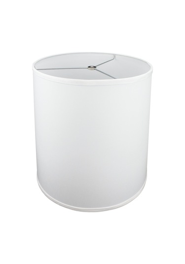 Abajur 13 'üst Çaplı X 15' Alt Çaplı X 15 'yıkayıcı İle Eğik Yükseklik Örümcek Arp Beyaz Beyaz