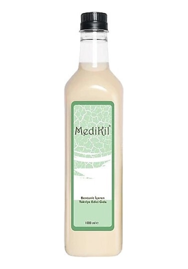 Medikil Sıvı Bentonit Solüsyon İçilebilir Bentonit Kili 1 L