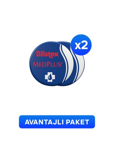 Blistex Kuruyan Ve Çatlayan Dudaklara Yoğun Bakım Kavanoz Medplus Jar 2 x 7 ML