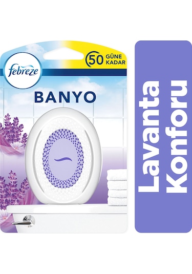 Febreze Hava Ferahlatıcı Banyo Kokusu Lavanta 7.5 ML