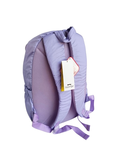 Slazenger Paraşüt Kumaş Lila Sırt Çantası 25816 Desenli