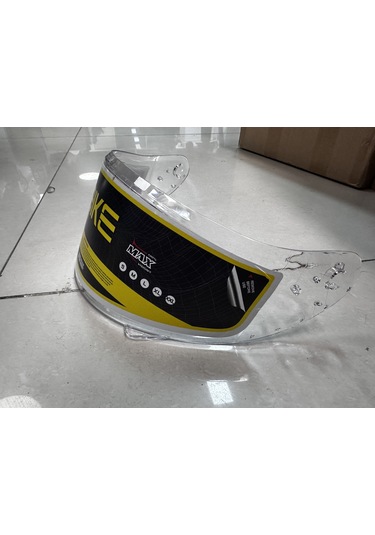 Yaozixa K21602 Ve K21436 Serisi Kasklar İçin Şeffaf Motosiklet Kask Lensesi - Pc Malzeme