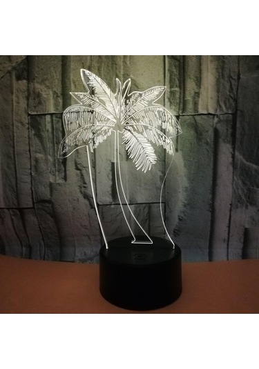 Goldenqian 3d Gece Lambası Renk Değişimi Çocuklar Led Gece Lambası 3d Led Gece Lambası Ev Dekorasyonu Için 7 Renkli Işık İle Zarif Kamera Işık Inanılmaz Görsel Optik Illüzyon Harika Oı39bm Siyah