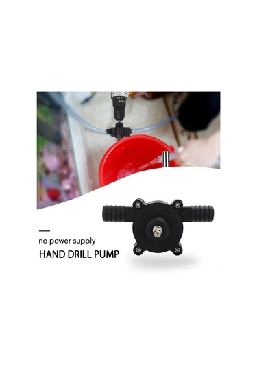 Youmex Taşınabilir Elektrikli Matkap Pompası - Sıvı Transferi İçin Pratik Çözüm