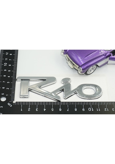Kia Rio 2006-2011 Krom Abs 3M 3D Bagaj Yazı Logo