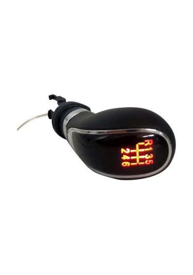 Didadodo Opel Astra İçin Led Vites Topuzu - Siyah/kırmızı 6 Vitesli Vites Topuzu Siyah