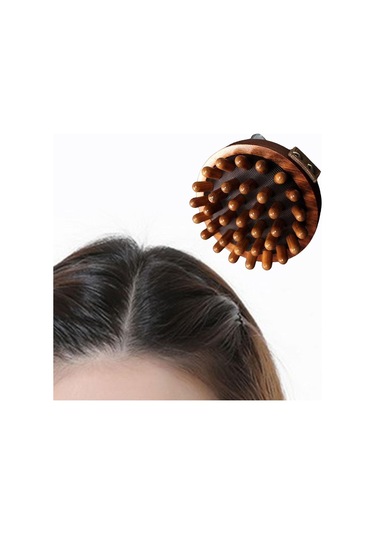 Homyl Kol Bel Bacak Için Ahşap Masaj Sırt Kas Taşınabilir Açık Kahverengi