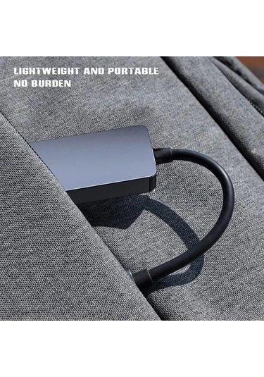 Cr14 Type-c / Usb 3.0'dan 2500mbps Rj45 Ethernet Adaptör Mac Windows Uyumlu Alüminyum Kasa 2.5gbps