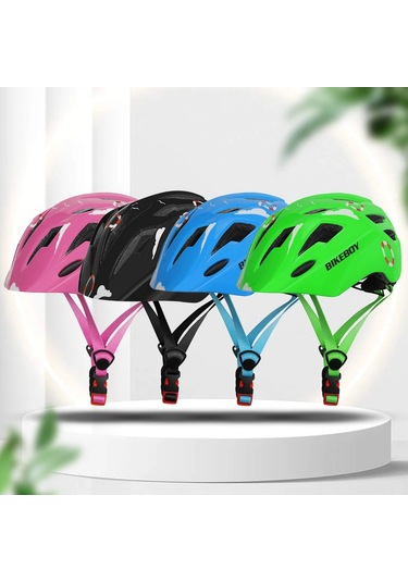 Çocuk Bisiklet Kaskı Hafif Kaykay Denge Bisikleti Nefes Alabilen Pembe