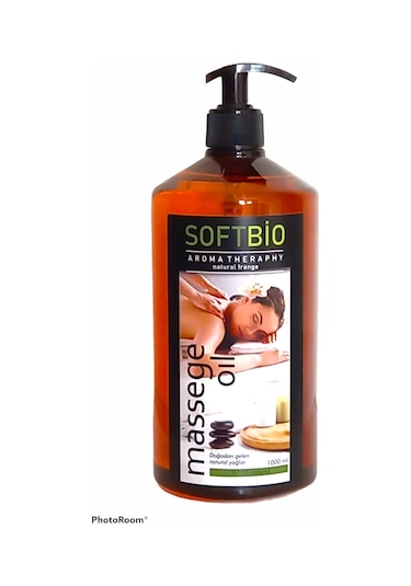 Softbio Kokıusuz Masaj Yağı 1 Lt Aromaterapi Masaj Yağ