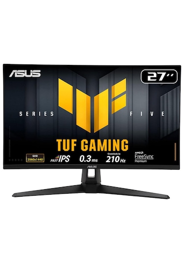 Asus Tuf Gaming Vg27a Q5a 27 İnç 210hz 0.3ms 2k Qhd Adaptive S