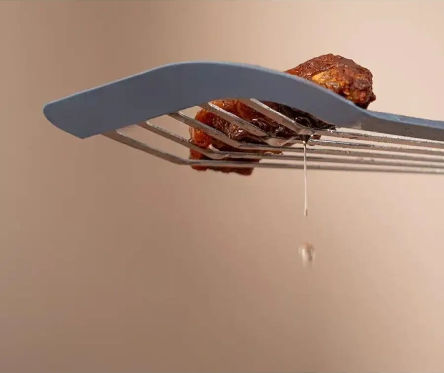 Stil'nyj İ Udobnyj Dom Çizilmeye Karşı Çelik Silikon Mutfak Spatulası 170225151 Gri