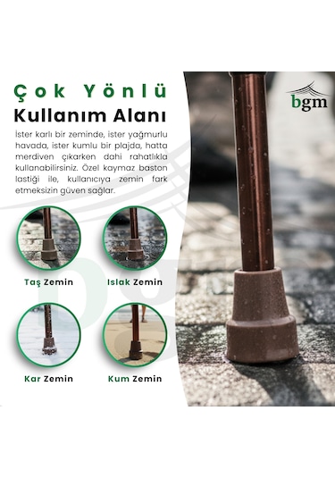 Bronz Baston Ayarlanabilir Denge Bastonu -bronz Alüminyum Yüksek Kalite