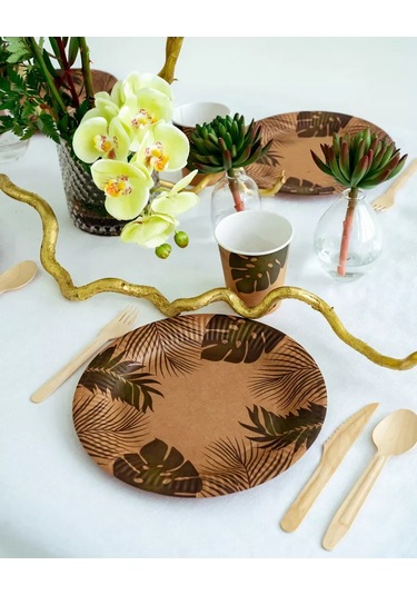 Albeta Parti İçin Tek Kullanımlık Tabak Takımı 20 Kişilik 167979674 100 adet