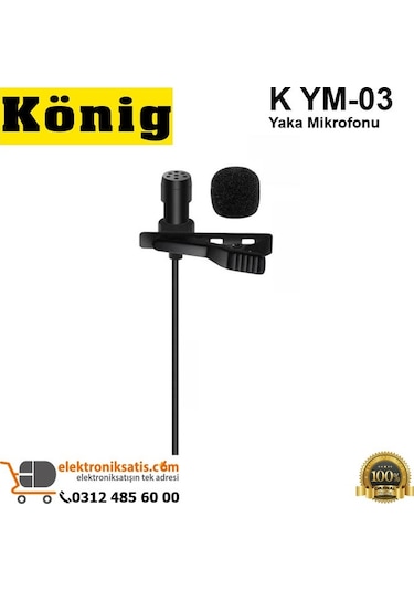 König K Ym 03 Yaka Mikrofonu