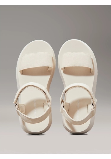 Calvin Klein Sandal Velcro Webbıng Mg Çok Renkli Calvin Klein Sandal Velcro Webbıng Mg Çok Renkli