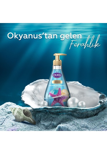 Duru Organik Zeytinyağlı Okyanus Sıvı Sabun 2 x 1500 ML + 500 ML