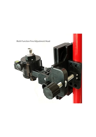 Xindoker Hareketli Düzey Aracı Adaptörü - 360 Döner, 0-10cm Yükseklik Ayarı, Çok Fonksiyonlu, Abs Ve Demir Malzeme İle Konstrüksiyon Çalışmaları İçin