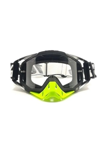 Neevoyu Motosiklet Off-road Güneş Gözlüğü - Asetat Çerçeve, 100% Uv400 Koruma, Anti-buğulama, Darbeye Dayanıklı Lens