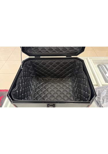Rexx 60 Litre Abs Motosiklet Arka Çanta - Siyah Tek Renk