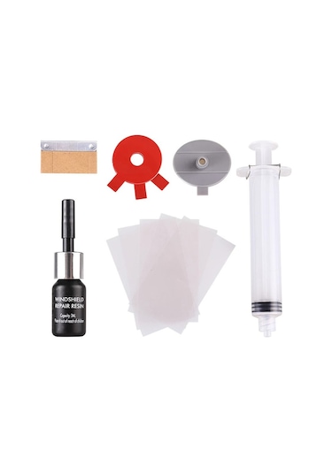 Araba Kırık Çatlak Cam Tamir Seti Çizik Onarım Taş Çatlak Kapat