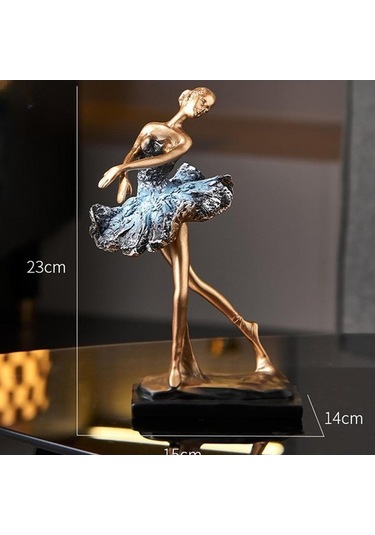 Opulentliving Suntek Kız Figürü Hediyesi Heykeli, Dekor Tv Standı, Orta Orta