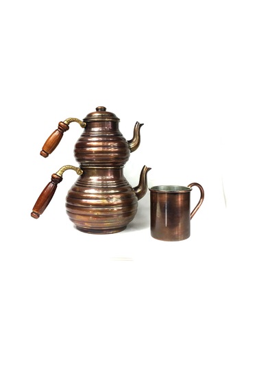 Shark Anatolia Bakır Kupa Bardak Mug