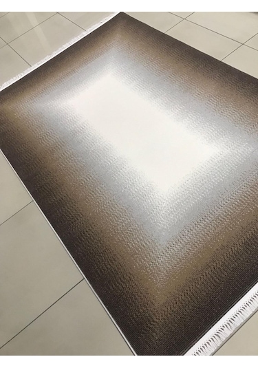 Padişah Halı Santo 77771 071 Serisi Akrilik Salon Oturma Yatak Odası Halısı Kahverengi - Bej