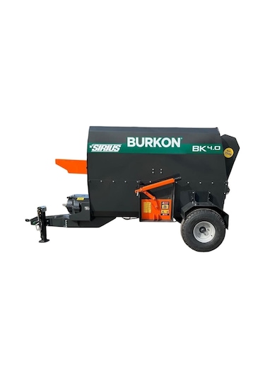 Burkon 4m³ Traktör Şaftlı Çekilir Yatay Yem Karma Makinesi