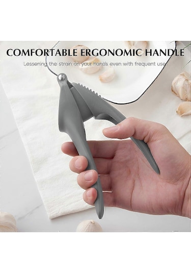 2024 Yeni Sarımsak Ezici, Sarımsak Ezici, Kırıcı, Kolay Temizlene Çok Renkli