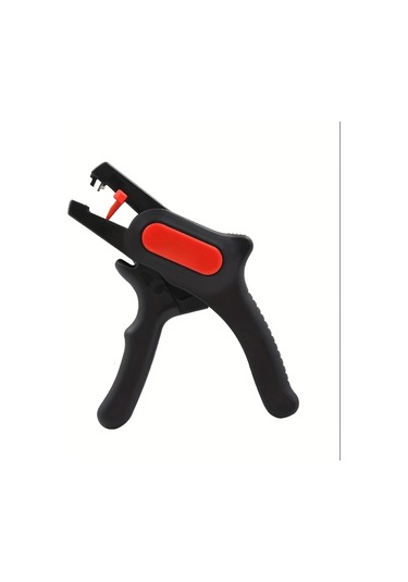 Xuweiwei Siyah Otomatik Cok Olcekli Ayarlanabilir Tel Kablo Siyirici Ve Kesici 10 Awg Ergonomik Kaymaz Tutus Ev Ofis Endustriyel Kullanım