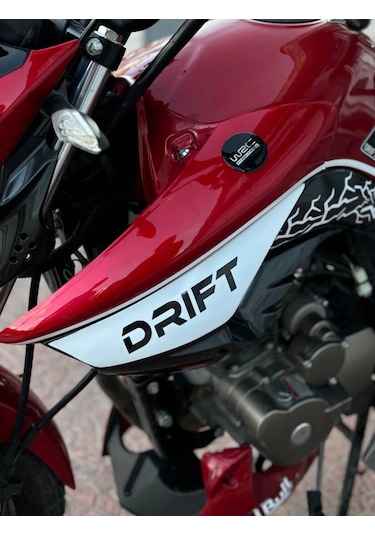 Drift L Sticker Sağ-sol Folyo Kaplama Beyaz