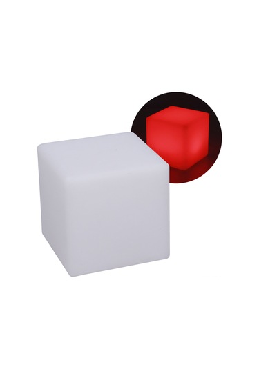 Shineyee Led Küp Işık Rgbw, 16 Renk 4 Mod, Uzaktan Kumanda, İç Mekan Stüdyo Bar Masa Ambiyans Aydınlatması 10x10x10cm Diğer