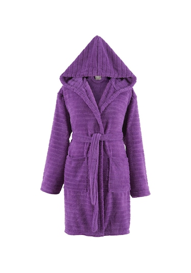 Zeynep Tekstil Comfy Kapşonlu Wellsoft Peluş Sabahlık Robdeşambr Bornoz Mor Zeynep Tekstil Comfy Kapşonlu Wellsoft Peluş Sabahlık Robdeşambr Bornoz Mor