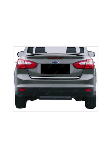 Ford Focus 3 Sedan Krom Bagaj Alt Çıtası 2010-2018 Arası P.Çelik N11.5028
