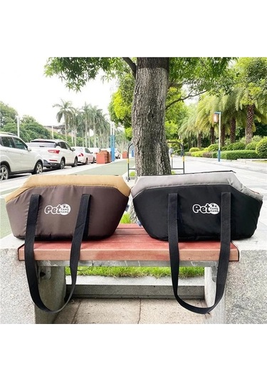 Jialan Evcil Hayvan Çantası Yumuşak Taraflı Ayarlanabilir Kumaş A