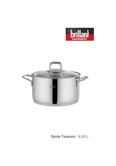 Queen Çelik Tencere 24 Cm Gümüş