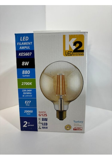 Led Fılament Rustik Ampul