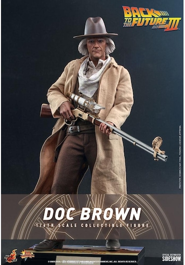 Hot Toys Marty Mcfly & Doc Brown Back To The Future Iıı Sixth